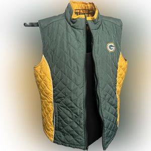 NFL brand Green Bay Packers ladies, puffer vest XL